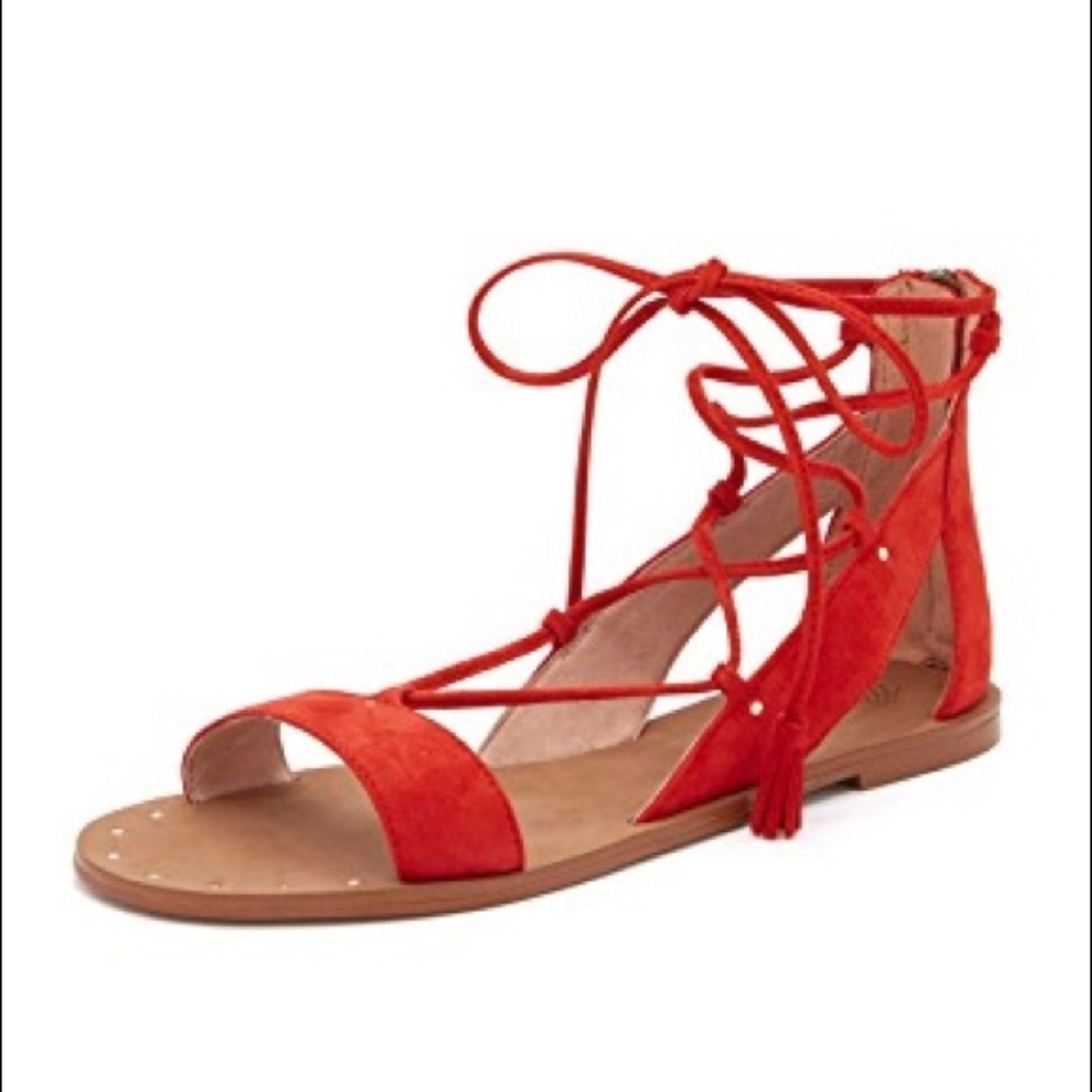 Madewell "Bridget Lace-up Sandal"